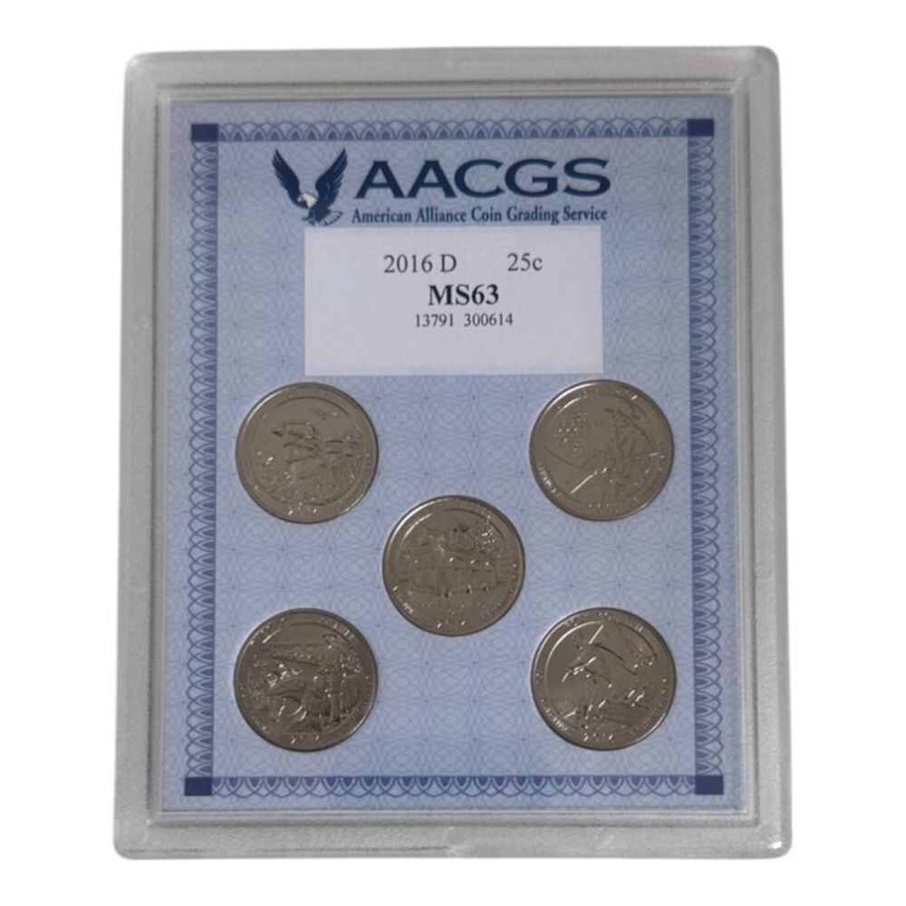 American Coin Treasure 2016D 25c Quarter United States National Parks Collection